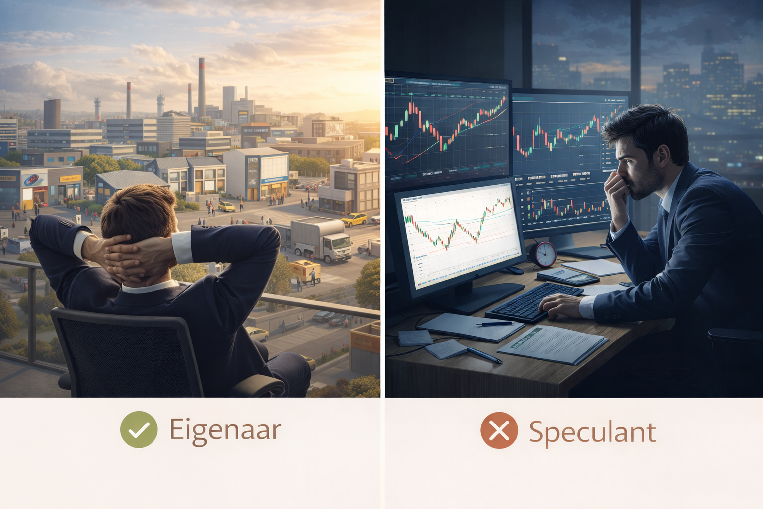 Kwaliteitsbeleggen: eigenaar vs speculant
